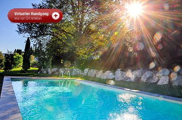 Ferienhaus, das Schwimmbad